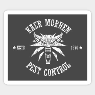 Kaer Morhen Pest Control Sticker